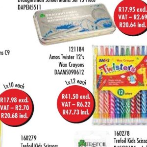 Wax crayons at Africa Cash and Carry