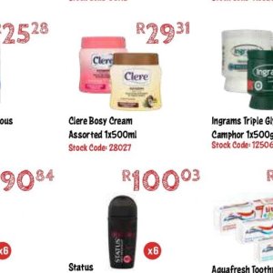 Cream at Africa Cash and Carry