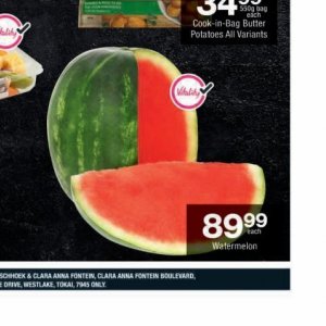 Watermelon at Checkers