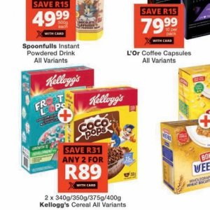 Kellogg's at Checkers