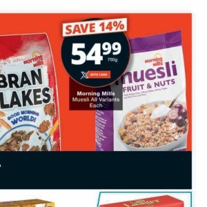 Muesli at Checkers