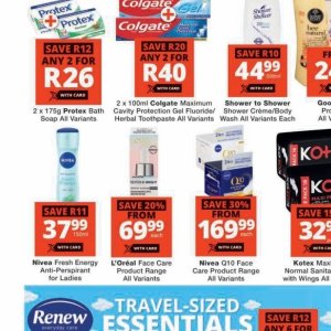 Soap nivea  at Checkers