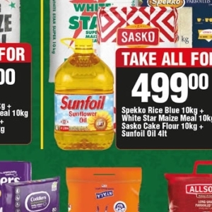 Sunflower oil at Check Star