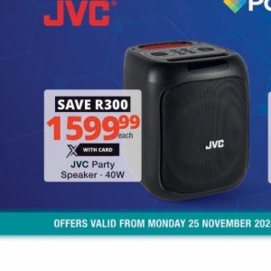  JVC at Checkers