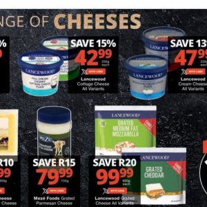 Cottage cheese at Checkers