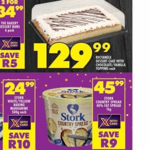 Cake at Shoprite