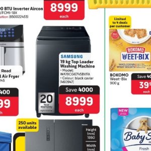 Washing machine samsung  at Makro