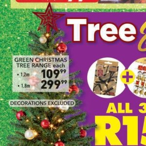 Christmas tree at Shoprite