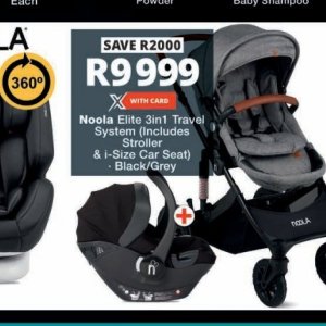 Car seat at Checkers