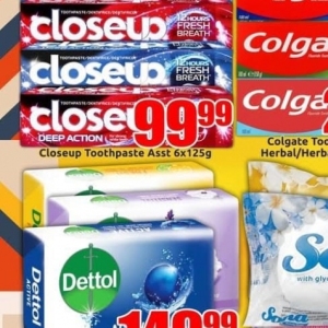 Toothpaste colgate  at Three Star Cash and Carry