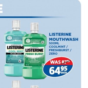 Mouthwash listerine  at Link Pharmacy