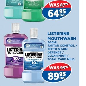 Mouthwash listerine  at Link Pharmacy