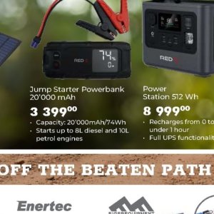  POWERBANK at Outdoor Warehouse