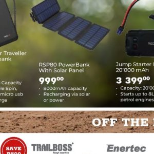  POWERBANK at Outdoor Warehouse