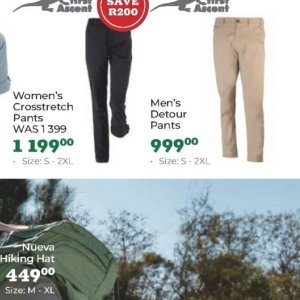 Pants at Outdoor Warehouse