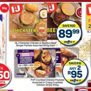 Burgers at Pick n Pay Hyper