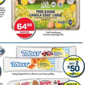 Eggs at Pick n Pay Hyper