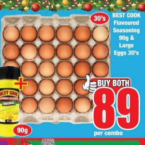 Eggs at Boxer Superstores