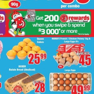 Eggs at Boxer Superstores