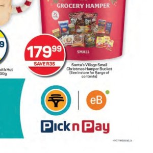 Bucket at Pick n Pay Hyper