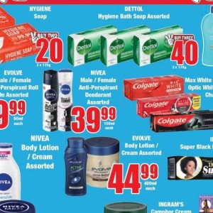 Deodorant nivea  at Boxer Superstores