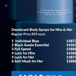 Deodorant at AVON