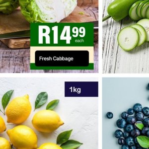 Cabbage at Take n Pay