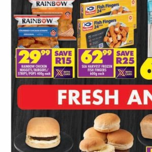 Burgers at Shoprite