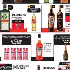 Liqueur at Makro