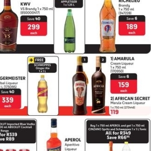 Liqueur at Makro