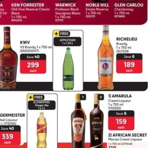 Liqueur at Makro