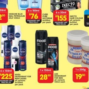 Axe at Shoprite