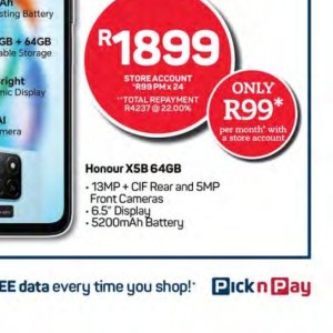 Battery at Pick n Pay Hyper