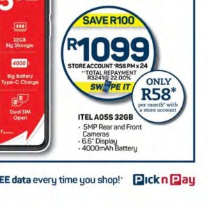 Battery at Pick n Pay Hyper