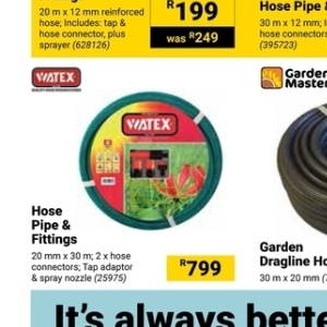 Pipe at Builders Warehouse