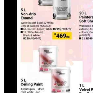 Paint at Builders Warehouse