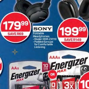 Headphones sony  at Pick n Pay Hyper