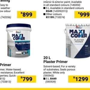 Primer at Builders Warehouse