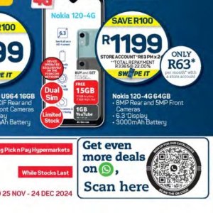 Battery at Pick n Pay Hyper