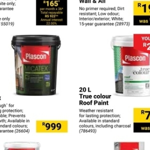 Paint at Builders Warehouse