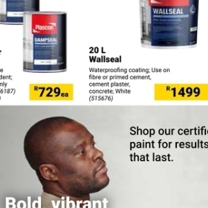 Paint at Builders Warehouse