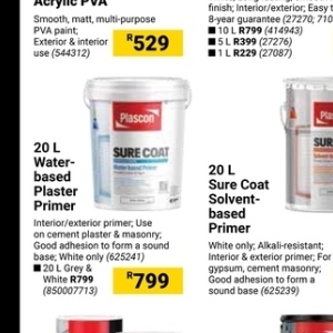 Primer at Builders Warehouse