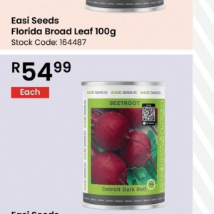 Seeds at Africa Cash and Carry