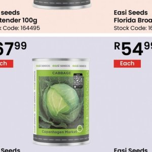 Seeds at Africa Cash and Carry