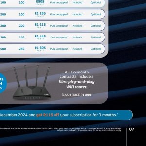 Router at Telkom Mobile