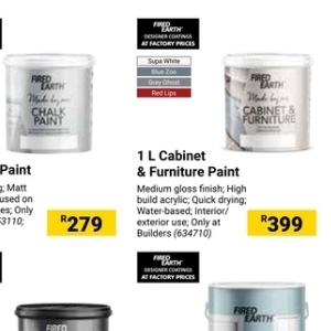 Paint at Builders Warehouse