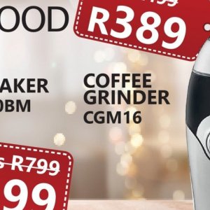 Grinder at Tafelberg Furnishers