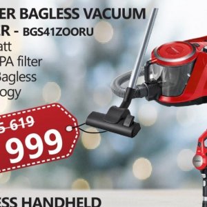 Vacuum cleaner at Tafelberg Furnishers