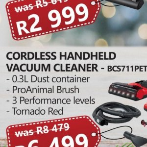 Vacuum cleaner at Tafelberg Furnishers