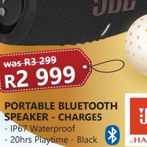 Bluetooth speaker at Tafelberg Furnishers